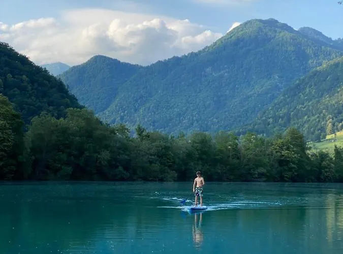 Apartma Leban Na Soci 公寓 *